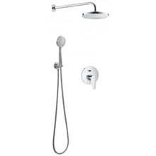 Conjunto de ducha Basic Monomando Roca