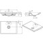 Lavabo de encastrar CLEAN 63
