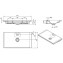 Lavabo de encastrar CLEAN 83