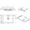 Lavabo de encastrar CLEAN 63 CT