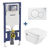 Pack inodoro DAMA Roca y cisterna Geberit DUOFIX 8cm