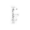 Pack inodoro DAMA Roca y cisterna Geberit DUOFIX 12cm