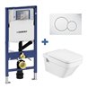 Pack inodoro DAMA Roca y cisterna Geberit DUOFIX 12cm