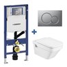 Pack inodoro DAMA Roca y cisterna Geberit DUOFIX 12cm