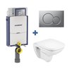 Pack inodoro DEBBA Roca y cisterna Geberit KOMBIFIX 12cm
