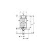 Pack inodoro DEBBA Roca y cisterna Geberit DUOFIX 8cm