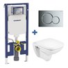 Pack inodoro DEBBA Roca y cisterna Geberit DUOFIX 8cm