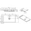 Lavabo de encastrar CLEAN 83 CT