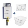 Pack inodoro HALL Roca y cisterna Geberit KOMBIFIX 12cm