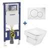Pack inodoro HALL Roca y cisterna Geberit DUOFIX 8cm