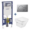 Pack inodoro HALL Roca y cisterna Geberit DUOFIX 8cm