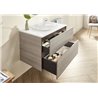 Pack mueble Unik Beyond con Lavabo Fineceramic Roca
