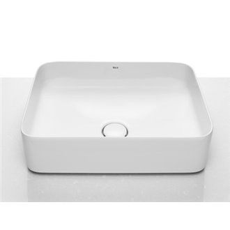 Lavabo sobrencimera Inspira Square Roca 50x37 cm