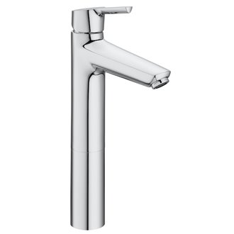 Grifo de lavabo alto y cuerpo liso Malva Roca