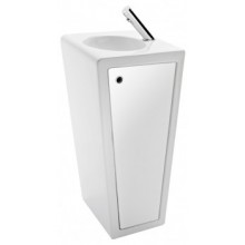 Lavabo con pedestal BLOK