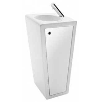Lavabo con pedestal BLOK