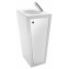 Lavabo con pedestal BLOK