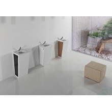 Lavabo con pedestal BLOK