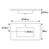 Lavabo encimera Surface 36 Tegler