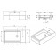 Lavabo semiencastrado FLAT