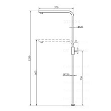 Columna de ducha Cuadrada Tegler