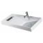 Lavabo suspendido FLUX 80 PC
