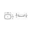 Lavabo sobrencimera Inspira Soft Roca 50x37
