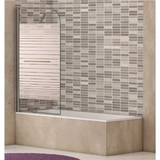 Mampara de ba&ntilde;era frontal abatible New Sentosa de Futurba&ntilde;o