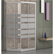 Mampara de ducha angular Córcega de Futurbaño