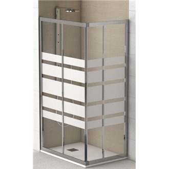 Mampara de ducha angular Siena de Futurba&ntilde;o