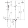 Columna de ducha Imex Escocia