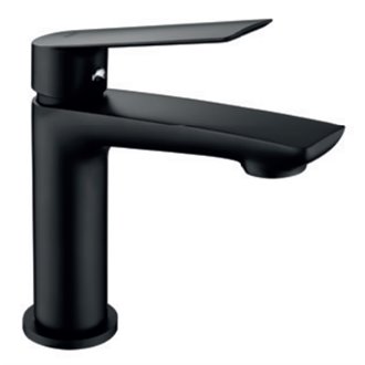 Grifo lavabo negro mate Imex Luxor