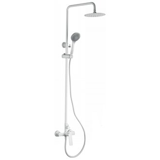 Columna de ducha blanco mate Imex Luxor