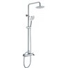 Columna de ducha cromado/negro Imex Elba