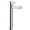 Grifo alto de lavabo cromado/blanco Imex Elba