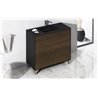 Mueble con lavabo y cajones de fen&oacute;lico ELBA Doccia