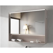 Mueble de baño con espejo fenólico BARO Doccia