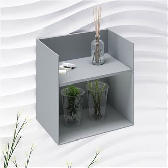 Mueble auxiliar met&aacute;lico con balda RODANO Doccia