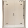 Mampara frontal 2 puertas abatibles NA415 Kassandra