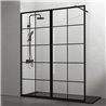 Mampara frontal panel fijo SCREEN BLACK CHESS XXL GME