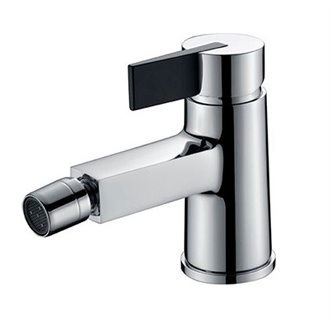 Grifo de bid&eacute; cromado/negro Imex Elba