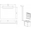 Mueble URBY 65 blanco