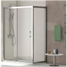 Mampara de ducha frontal con fijo Austin Futurba&ntilde;o