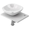 Lavabo ovalado KIT MINI 3 PIEZAS Tegler 