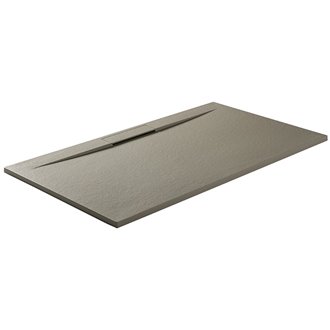 Plato de ducha gris con desag&uuml;e oculto SIDE PLUS de GME