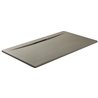 Plato de ducha gris con desag&uuml;e oculto SIDE PLUS de GME