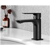 Grifo de lavabo Cassio negro de GME