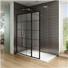 Mampara frontal panel fijo SCREEN BLACK CHESS GME