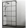 Mampara frontal panel fijo SCREEN BLACK CHESS GME