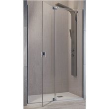 Mampara angular fijo + puerta pivotante SL603+SL602 Kassandra